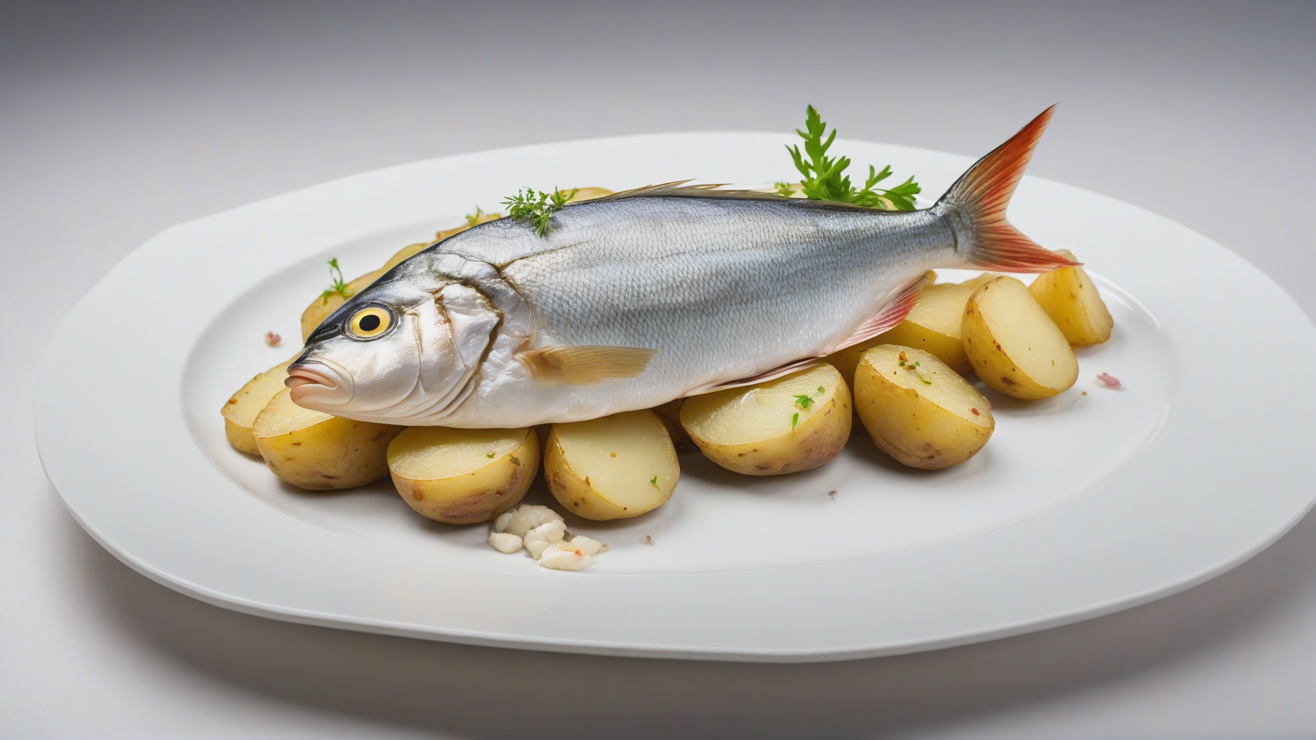 orata con patate